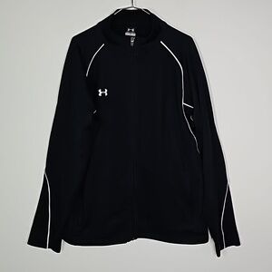 UNDER Armour medium black zip up jacket